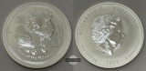 Australien - 2 Dollar 2017 Jahr des Hahns  UC#1478 FM-Frankfur...
