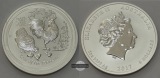 Australien - 8 Dollar  2017 Jahr des Hahns  FM-Frankfurt  Fein...