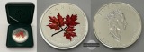Kanada - 5 Dollar  2001 Herbst Maple Leaf  KM#436 FM-Frankfurt...