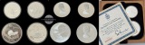 Kanada - Olympia 1976 Montreal Proof Set 2x 5&10 Dollars  FM-F...