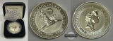 Australien - 1 Dollar 1996 Kookaburra FM-Frankfurt KM#289 Fein...