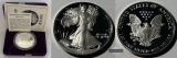USA - 1 Dollar  1989  American Eagle S FM-Frankfurt Feinsilber...