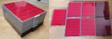 Lindner Münzbox STANDARD, 7 Stück, quadratische und runde Ve...