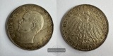 Dt. Kaiserreich Bayern 3 Mark 1912 Otto FM-Frankfurt KM#996 Fe...