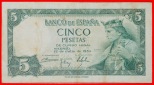 Ⰶ GENERALISSIMUS FRANCO (1947-1975): SPANIEN ★ 5 PESETA 19...