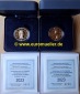 2x 2 Euro Gedenkmünzen 2023...PP...Callas + Carathéodory