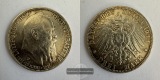 Dt. Kaiserreich, Bayern Luitpold 3 Mark 1911 D FM-Frankfurt KM...