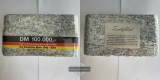 Deutschland Geschredderte DM Banknoten im Wert von ca. 100.000...