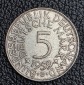 5 Mark Silberadler 1959 G Jaeger 387 XXL Bild prägefrisch