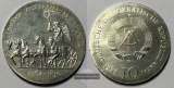 DDR  10 Mark  1989 Johann Gottfried Schadow FM-Frankfurt  Fein...