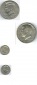 Lot von 4 Münzen Vereinigte Staaten 1/2 Dollar 1977 D - 1979 ...