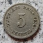 Kaiserreich 5 Pfennig 1899 E