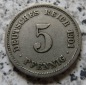Kaiserreich 5 Pfennig 1901 G