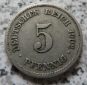 Kaiserreich 5 Pfennig 1902 E