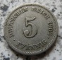Kaiserreich 5 Pfennig 1903 E