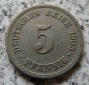 Kaiserreich 5 Pfennig 1903 F
