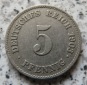Kaiserreich 5 Pfennig 1903 J