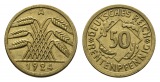 Weimarer Republik; 50 Pfennig 1924 A