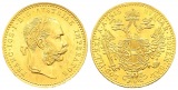3,44 g Feingold. Franz Joseph I. (1848 - 1916)
