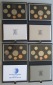 Guernsey: Kursmünzensätze 1985 + 1986 + 1987 + 1988, PP/Proof