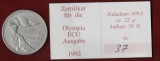 Olympia Barcelona ECU 22,16 Gr.99,99 Gr.Palladium Münzenankau...