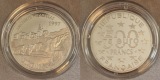 Frankreich 500 Francs 20 Gr. 999 Platin Enceinte Wenceslas 199...