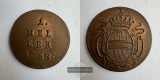 Österreich / 1 Heller 1768 Maria Theresia FM-Frankfurt KM#197...