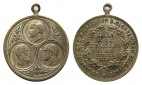 Medaille 1895; 25 Jahre Feldzug; Bronze; gehenkelt; 7,84 g, Ø...
