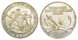 Medaille; Not und Schamach Taler; versilbert; 19,91 g, Ø 38,4...