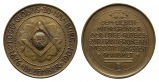 Medaille; Freimaurer; 25. Stiftungsfest 1991; Loge Globus zu H...