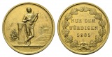 Medaille; Freimaurer; Apollo Loge; Nur dem Würdigen 5805; ver...