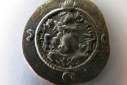 Silber-Drachme von Xusro I.;Königreich der Sasaniden in Persi...