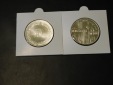 GERMANY 2X 10 MARK 1971-1974 DDR.GRADE-PLEASE SEE PHOTOS.