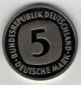 5 DM Münzen 1995 F PRACHTSTÜCK