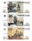Set 3 Banknoten 10, 50 & 100 Rubel 1997 (Mod 2004) Russland P ...