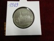 5 Mark DDR 1989 Mühlhausen Marienkirche / Metall: K-N-Zk