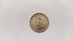 France.1 Franc 1915.Silver 835.UNC