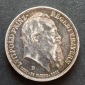 3 MARK MÜNZE Prinzregent Luitpold Bayern 1911 VZ