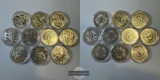 Österreich 10x5 Euro 2005-2019 FM-Frankfurt Feinsilber ges.: ...