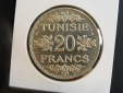 TUNISIA 20 FRANCS 1934.GRADE-PLEASE SEE PHOTOS.