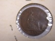 J20  Großbritannien  1 Farthing 1886 in ss  Originalbilder