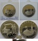 1995, Russland, 3 Rubel, Die Kapitulation Japans, Polierte Platte