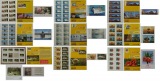2010-2014, Deutschland, Satz: 10 Stk Briefmarkenbögen/Folienb...