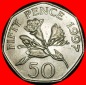 Ⰶ GROSSBRITANNIEN (1985-2012): GUERNSEY ★50 PENCE 1997 ELI...