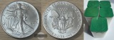 USA, LOT 100 x 1 Dollar  American Eagle  FM-Frankfurt KM#273 F...