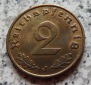 Drittes Reich 2 Reichspfennig 1939 J