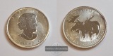 Kanada  5 Dollar 2012 Moose FM-Frankfurt Feinsilber: 31,1g