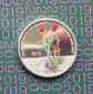 5 Euro Griechenland 2019 farbige Gedenkmünze Tulpe