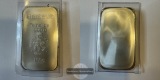 Deutschland Silberbarren 100g Heraeus  FM-Frankfurt   Feinsilb...