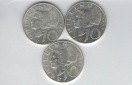 10 Schilling 1965 1966 1968 Ag silber á 4,8g fein Österreich...